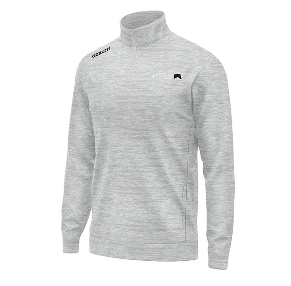 Streamside Stables Cotton Pullover Fleece Light Grey