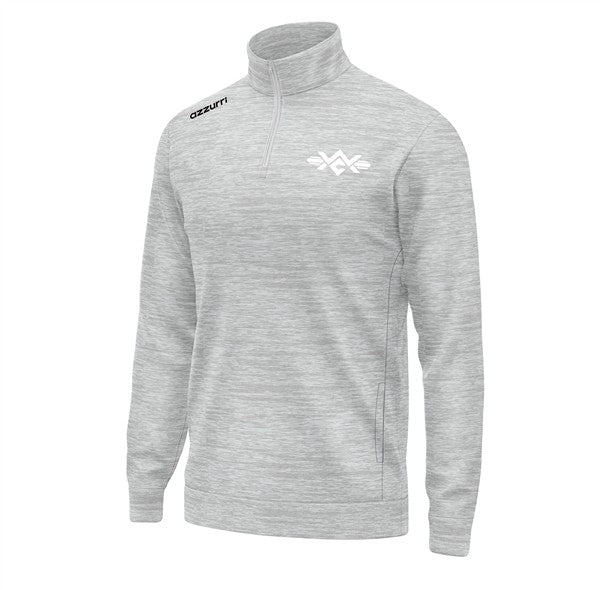 West Coast AC Galway Cotton Pullover Fleece Light Grey