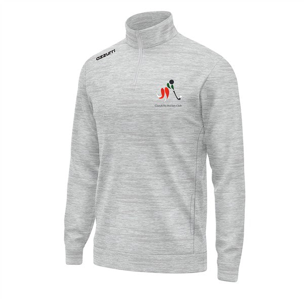 St Annes Camogie and LGFA Cotton Pullover Fleece Light Grey