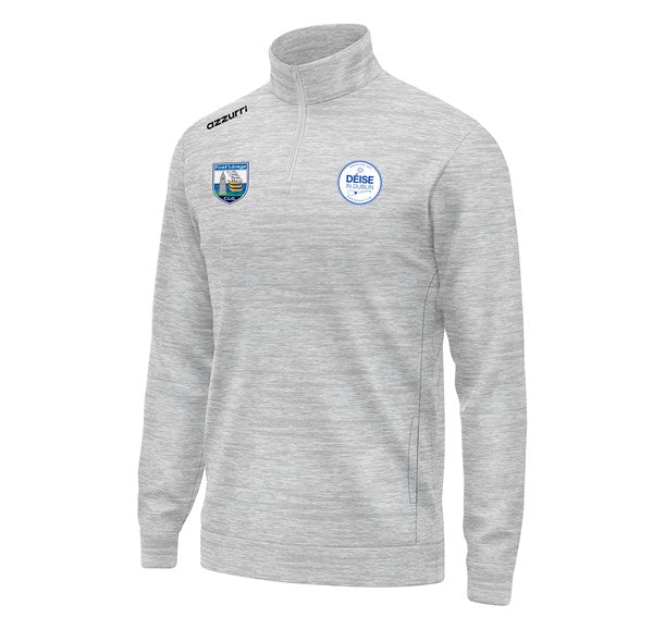 Deise in Dublin Cotton Pullover Fleece Light Grey