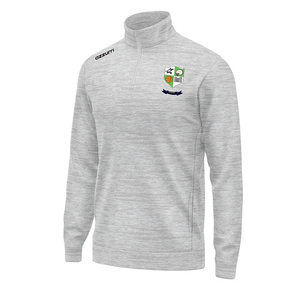 Kanturk Basketball Cotton Pullover Fleece Light Grey