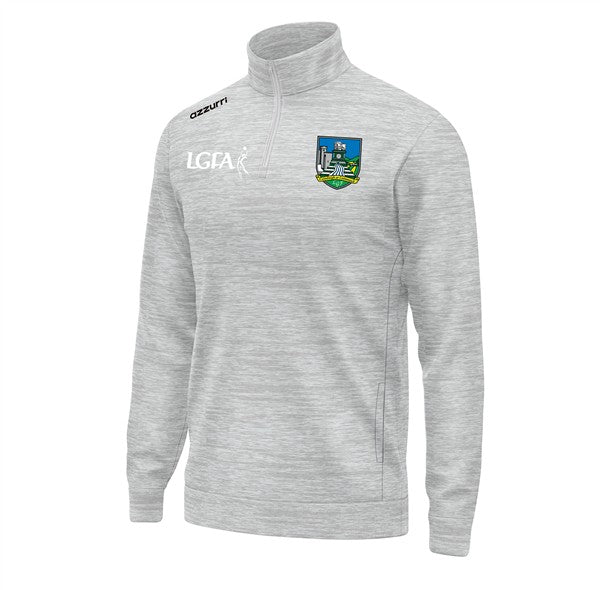 Limerick LGFA Cotton Pullover Fleece Light Grey