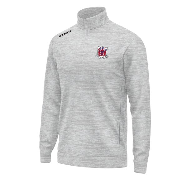 Courcey Rovers Cotton Pullover Fleece Light Grey