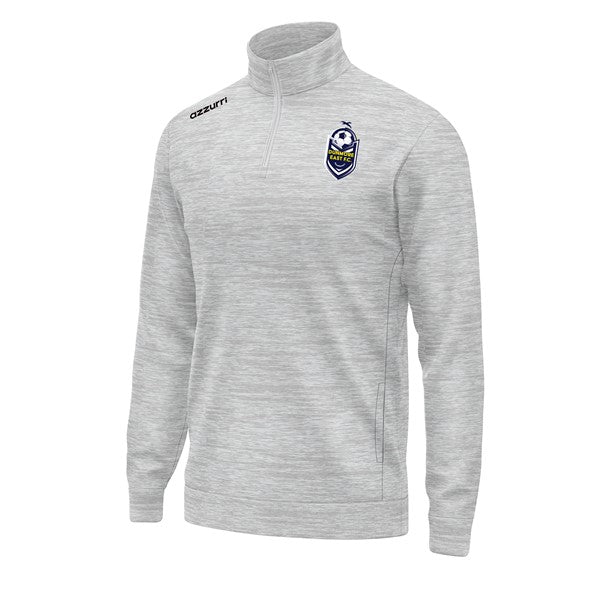 Dunmore East FC Waterford Cotton Pullover Fleece Light Grey