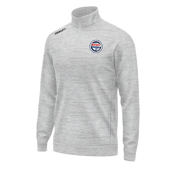 Athy Triathlon Club Cotton Pullover Fleece Light Grey