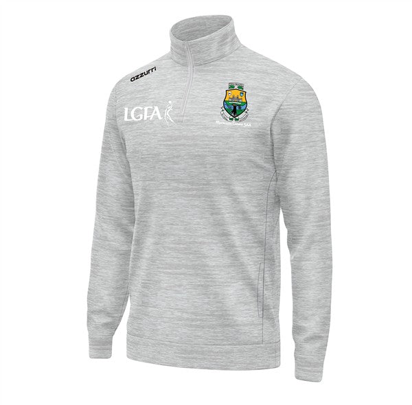 Macroom Ladies Cotton Pullover Fleece Light Grey