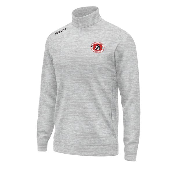 Buttevant AFC Cotton Pullover Fleece Light Grey