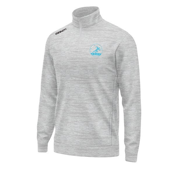 East Galway AC Cotton Pullover Fleece Light Grey