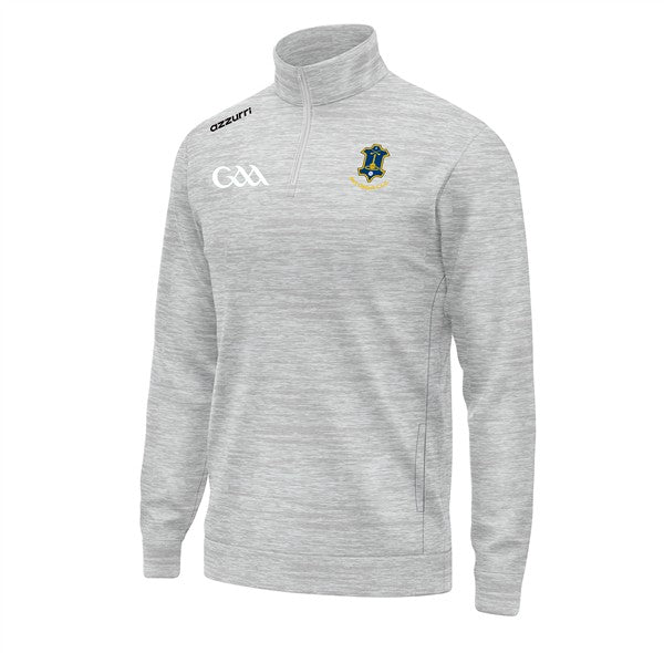 Portlaw GAA Cotton Pullover Fleece Light Grey