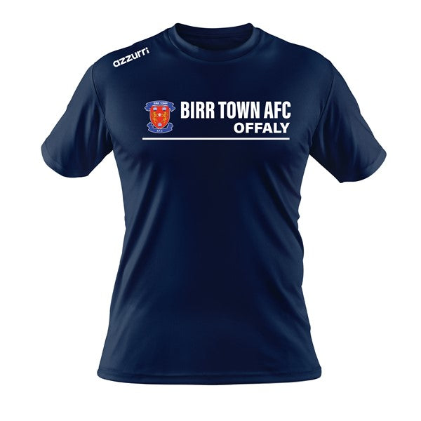Birr Town Afc Kids Cotton T-shirt Navy
