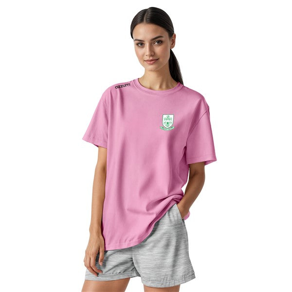 Enniscorthy Town FC Cotton T-shirt Pink