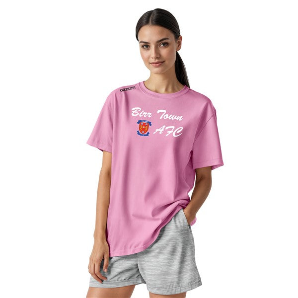 Birr Town AFC Cotton T-Shirt Pink