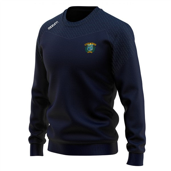 Patrician Presentation Cali Crew Neck Navy/Navy Honey Comb