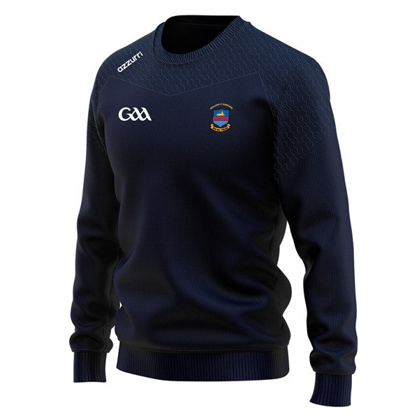Geraldine O'Hanrahans GAA Cali Crew Neck Navy/Navy Honey Comb