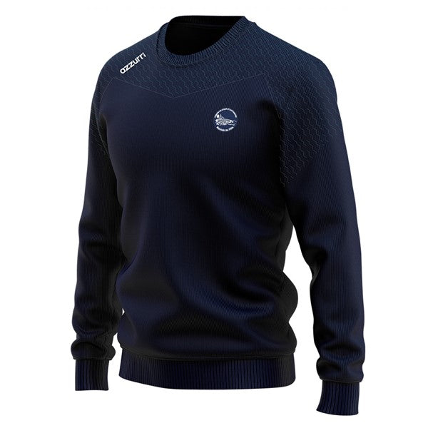Fr Caseys GAA Limerick Cali Crew Neck Navy/Navy Honey Comb