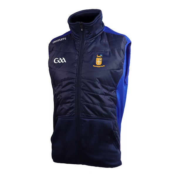 Knockshegowna GAA Ezra Hybrid Gilet Navy/Royal Honey Comb