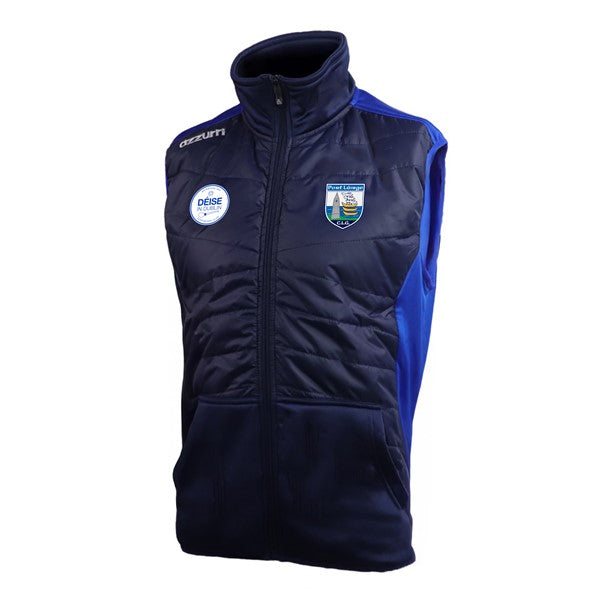 Deise in Dublin Ezra Hybrid Gilet Navy/Royal Honey Comb