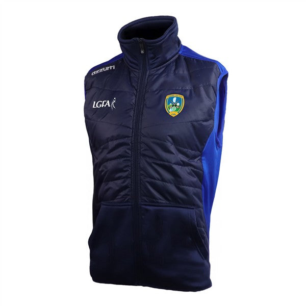 Lisgoold LGFA Ezra Hybrid Gilet Navy/Royal Honey Comb