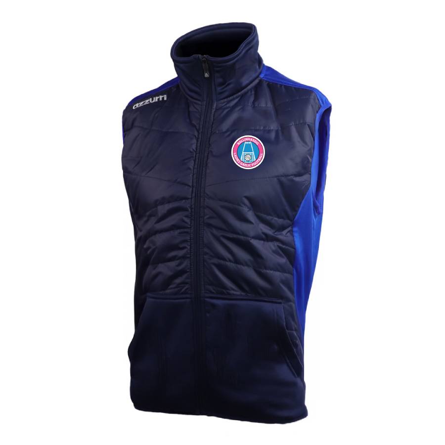 ballinhassig LGFA Ezra hybrid Gilet Navy/Royal Honey Comb