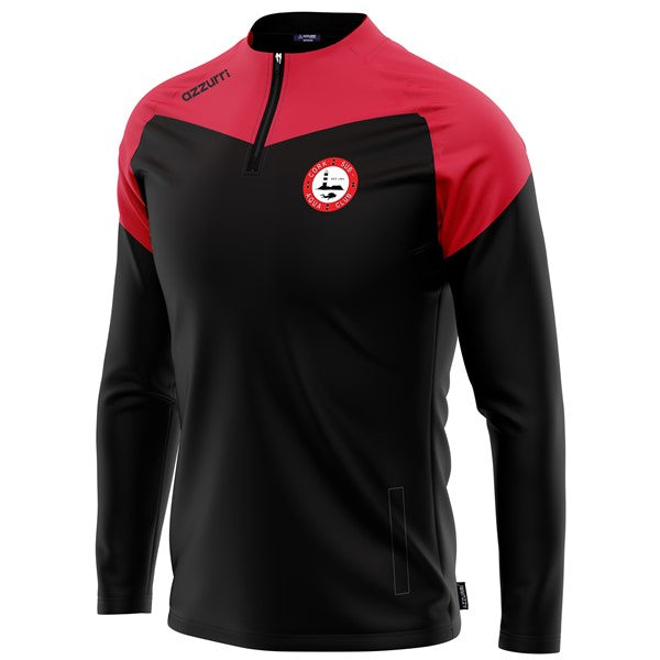 Cork Sub Aqua Kids Cali Half-Zip Black/Red/Red