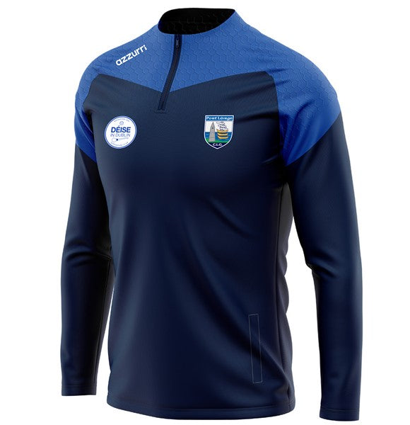 Deise in Dublin Kids Cali Half-Zip Navy/Royal Honey Comb