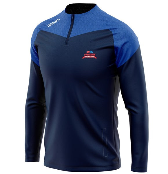 Dungarvan Boxing Club Cali Half-Zip Navy/Royal Honey Comb