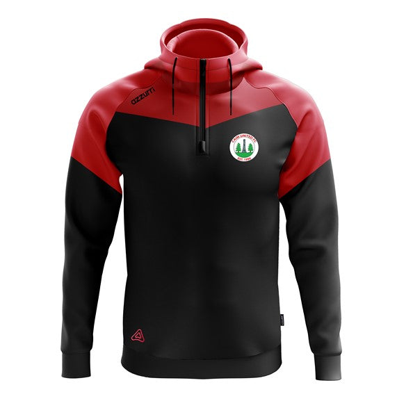 Caim United Cali Hoodie Black/Red/Red