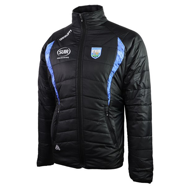 Waterford GAA Alabama Quilted Jacket Black/Mid Blue/Light Blue