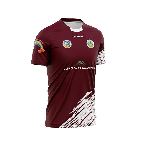 Ladies Fit Maggie Black Galway Camogie Jersey Custom