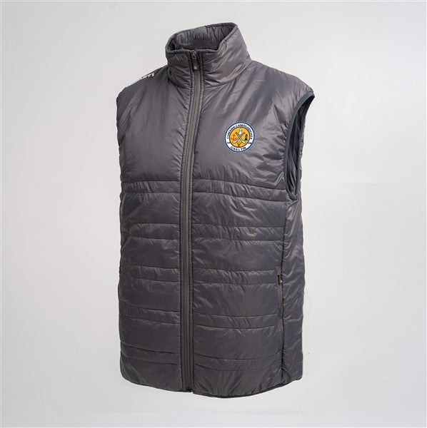 Gailltir Camogie Core Quilted Gilet Gunmetal Grey