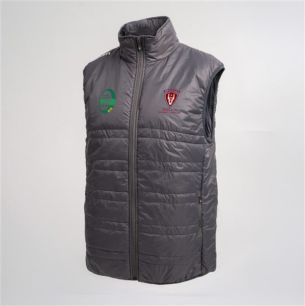 Cork Bulls Core Quilted Gilet Gunmetal Grey