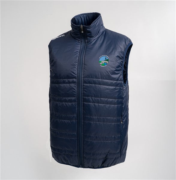 Kiltullagh Camogie Core Quilted Gilet Navy