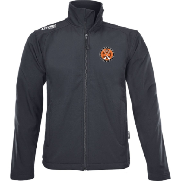 Picture of Straffan Camogie Soft Shell Jacket Black