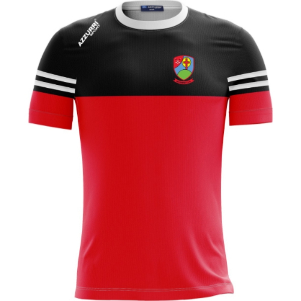 Picture of Na Fianna Hurling Club Skryne T-Shirt Red-Black-White
