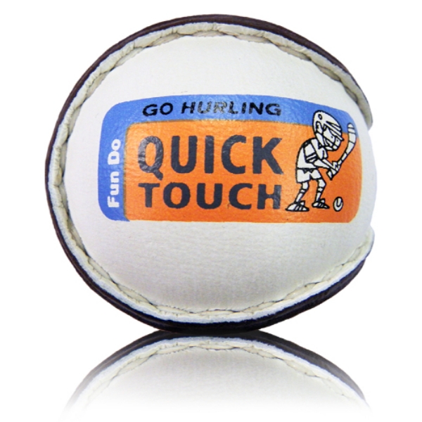 Picture of Offaly Camogie Quick Touch Sliotars White