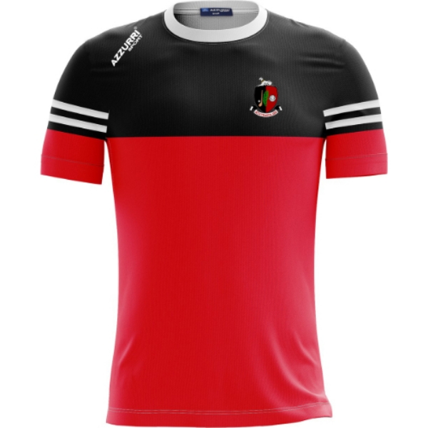 Picture of Newmarket GAA Skryne T-Shirt Red-Black-White