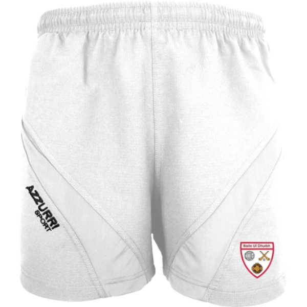 Picture of Ballyduff Lower GAA Gym Shorts White-White