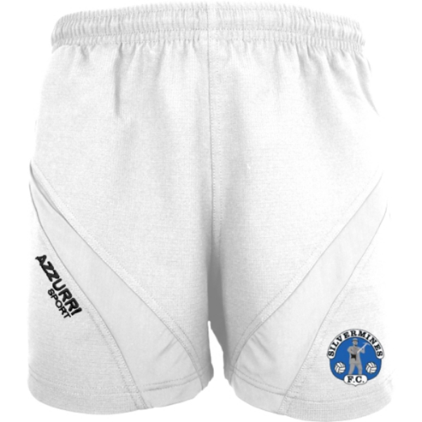 Picture of Silvermines FC Gym Shorts White-White