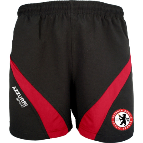 Picture of Setanta Berlin Gym Shorts Black-Red