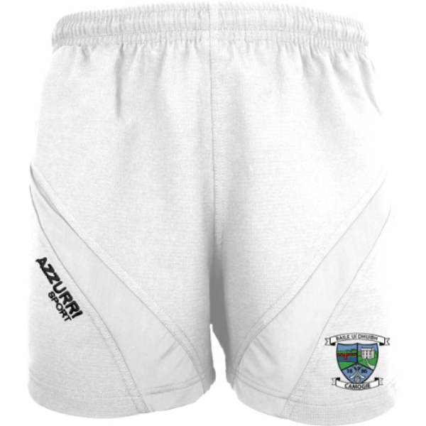 Picture of Ballyduff Upper Camogie Gym Shorts White-White