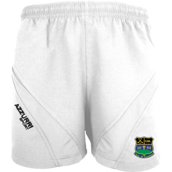 Picture of Knockshegowna GAA Gym Shorts White-White