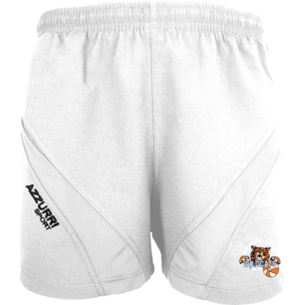 Picture of Waterford Wildcats gym shorts White-White