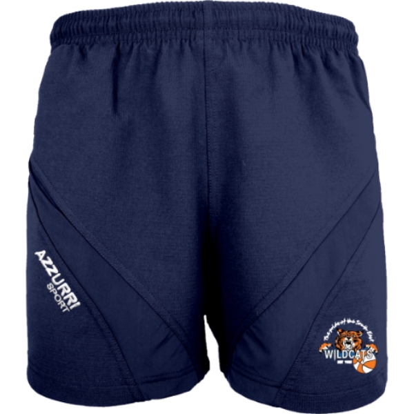 Picture of Waterford Wildcats gym shorts Navy-Navy