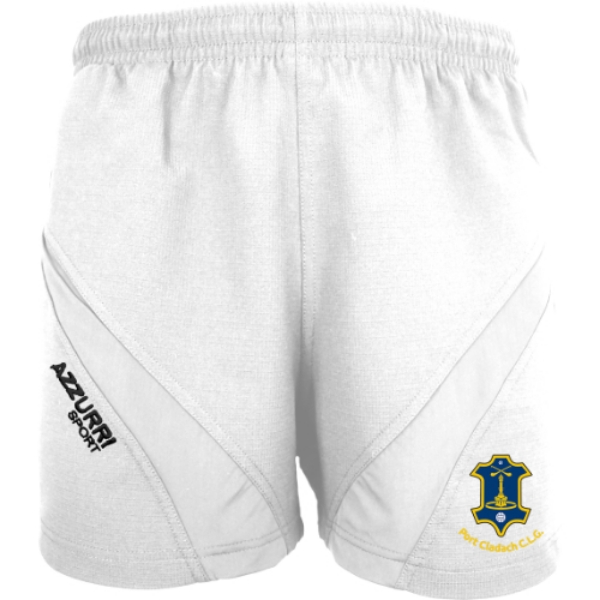 Picture of Portlaw GAA gym shorts White-White