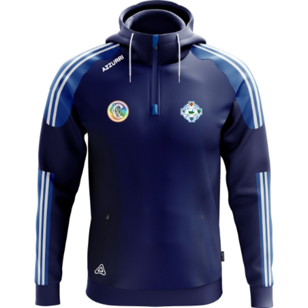 Picture of tramore camogie kids hoodie Navy-Royal-White