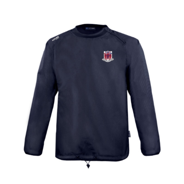 Picture of courcey rovers kids rugger windbreaker Navy