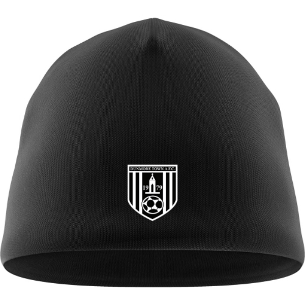 Picture of dunmore town afc beanie hat Black