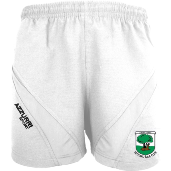 Picture of fetahrd gaa gym shorts 3 White-White