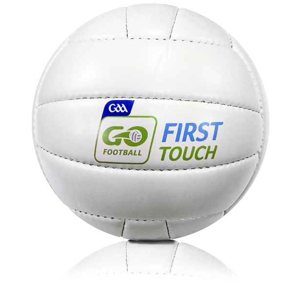 Picture of first touch gaa football White