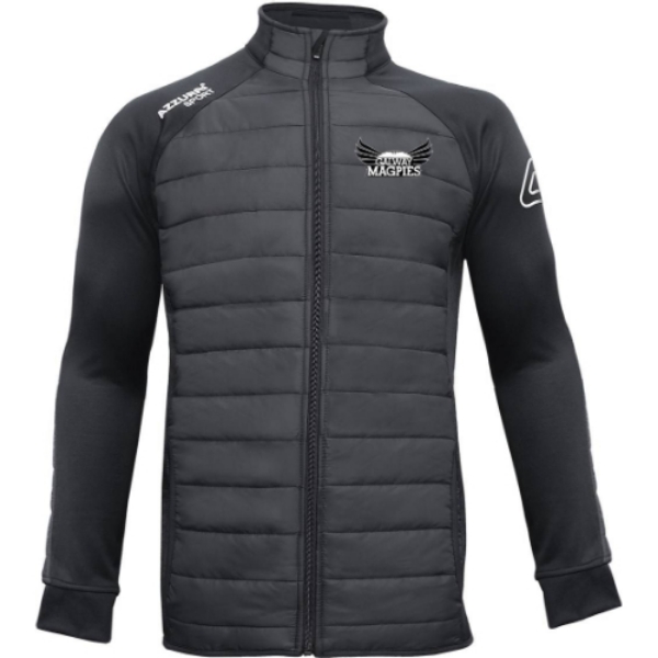 Picture of GALWAY MAGPIES PADDED JACKET KIDS Black-Black